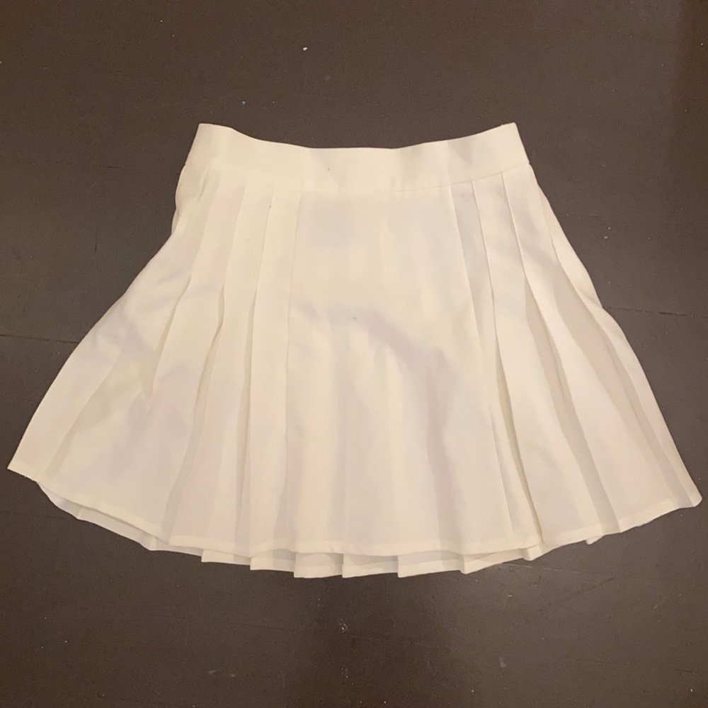 princess polly white tennis skirt